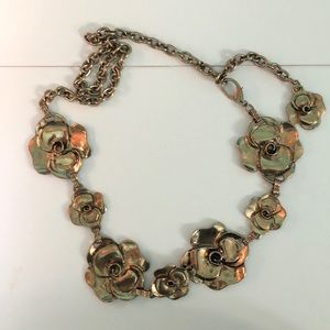 Gold Chain Metallic Belt